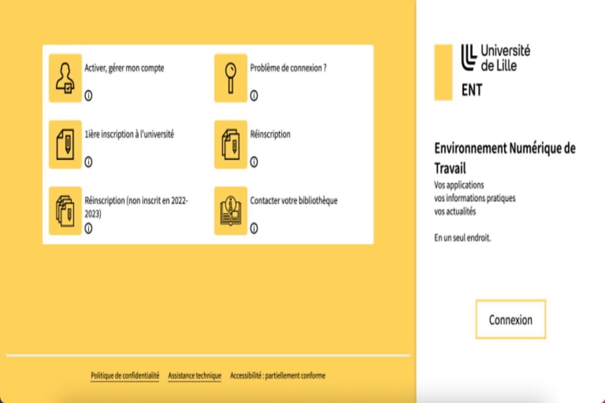 ENT Lille : Comment Se Connecter À Son Compte