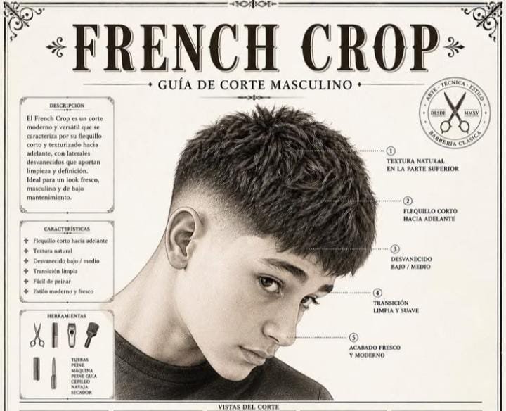 french crop haircut - bien réussir cette coupe
